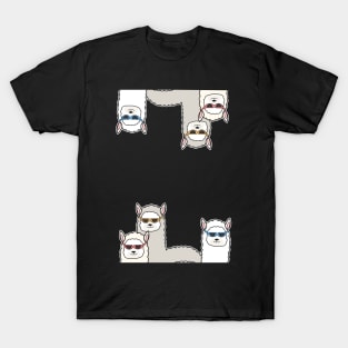 Funny alpaca glasses T-Shirt